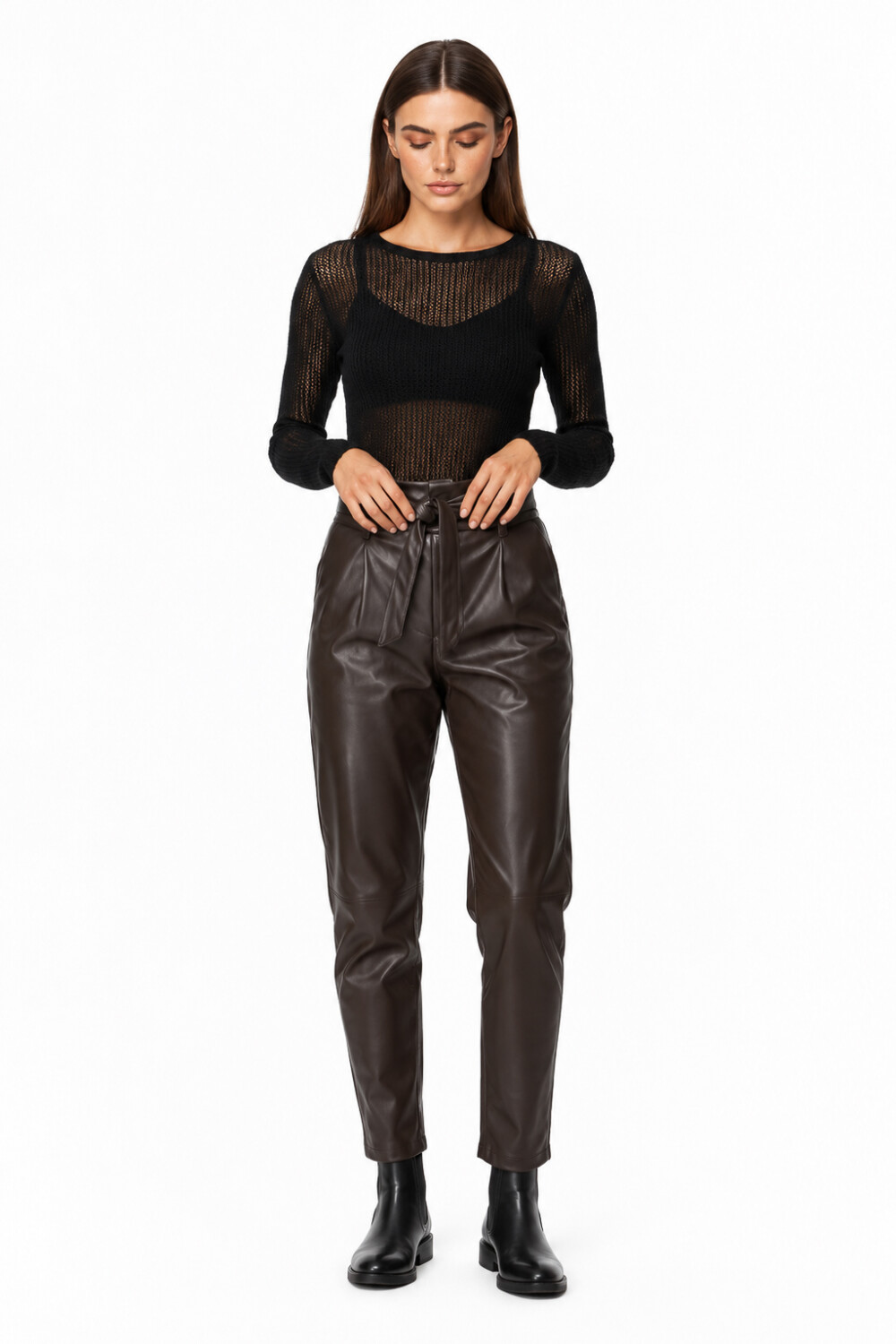 Pantalon Zayd Chocolate