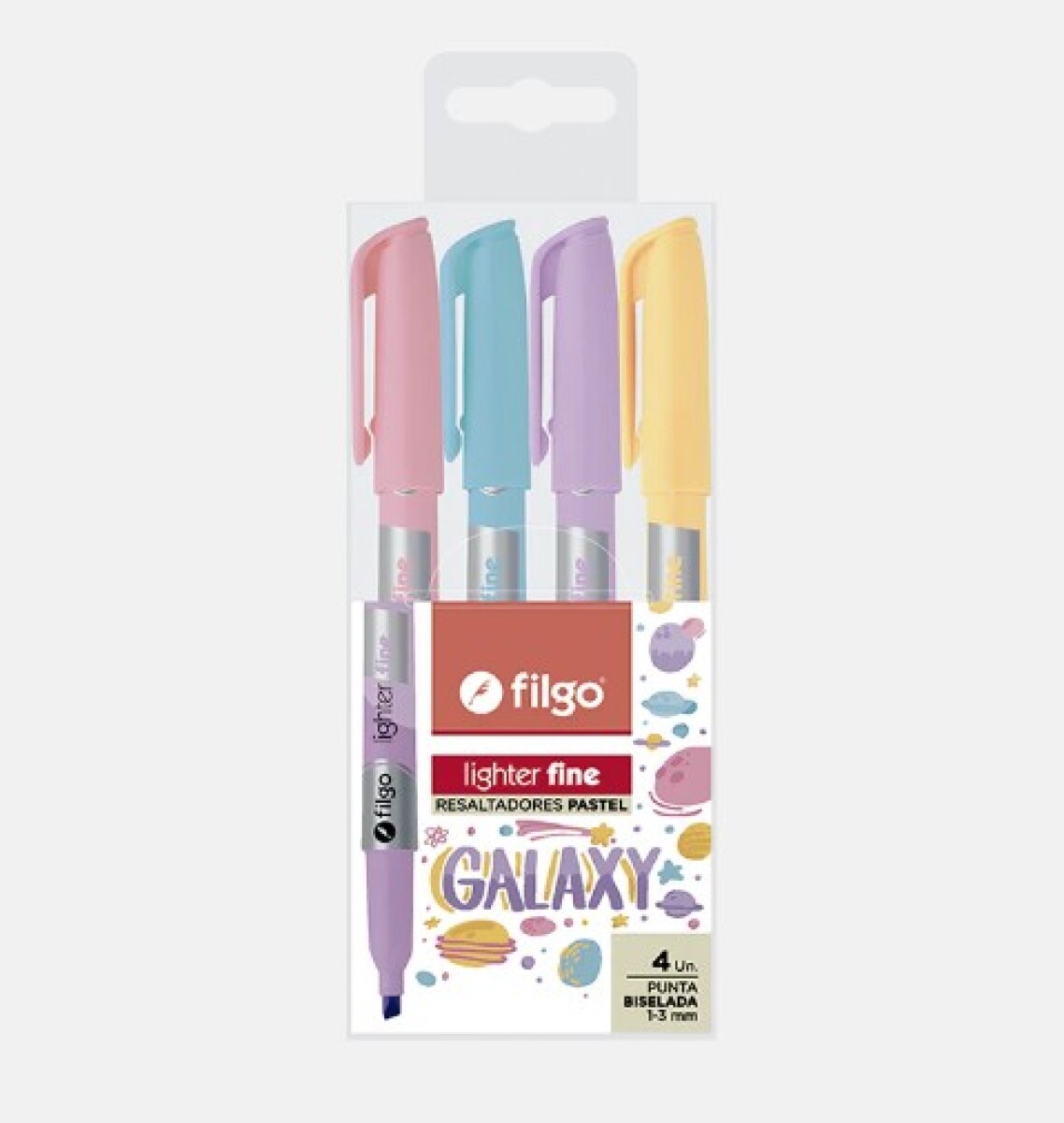 Filgo resaltador lighter fine - 4 galaxy - Filgo Resaltador Lighter Fine - 4 Galaxy 