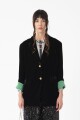 Blazer de fit moderno Negro