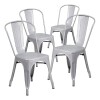 Pack 4 Sillas Tolix Lumax Varios Colores Gris