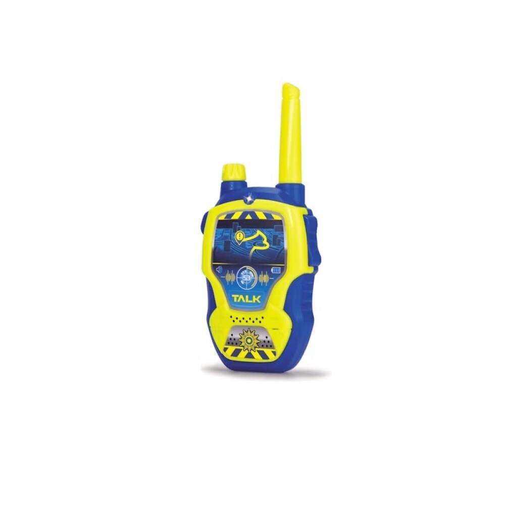 Dickie Toys Walkie Talkie Policía Pack x2 Hasta 100 m DICKIE- WALKIE TALKIE POLICIA