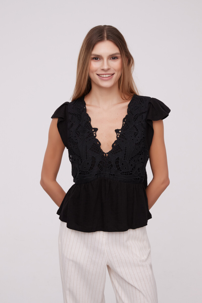 Blusa Summaria - Negro 