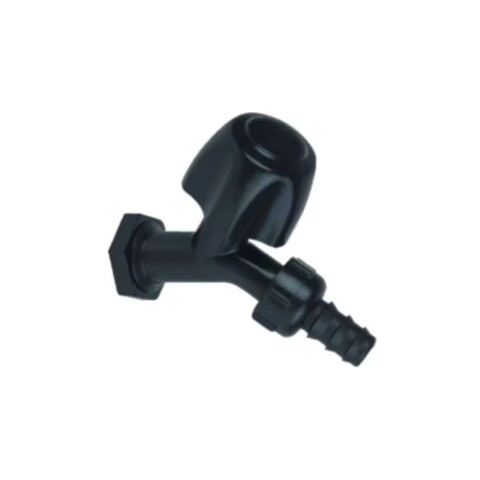 Canilla de jardín plástica negra 1/2" Canilla De Jardín Plástica Negra 1/2"