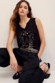 MUSCULOSA COSMIC STARS Negro
