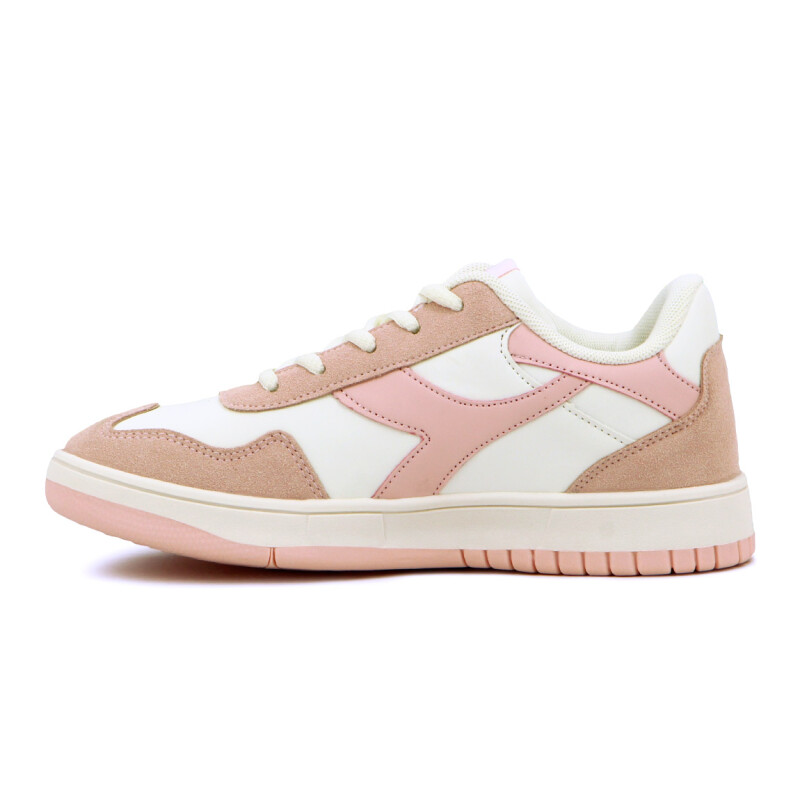 Diadora Champion Mujer Wind Blanco/rosado Blanco-rosado