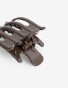 Broche Acrilico Broche Peineta Acrílico - Marron Chocolate