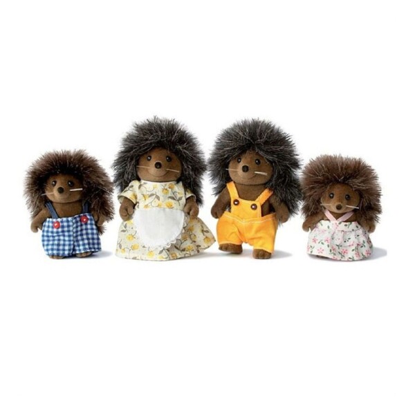 Sylvanian Families Familia 4 Erizos Muñeco Figura Juguete Sylvanian Families Familia 4 Erizos Muñeco Figura Juguete