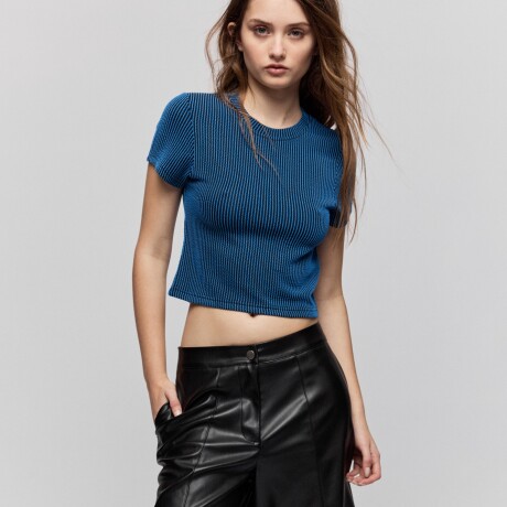 REMERA MAGNOLIA Azul Francia