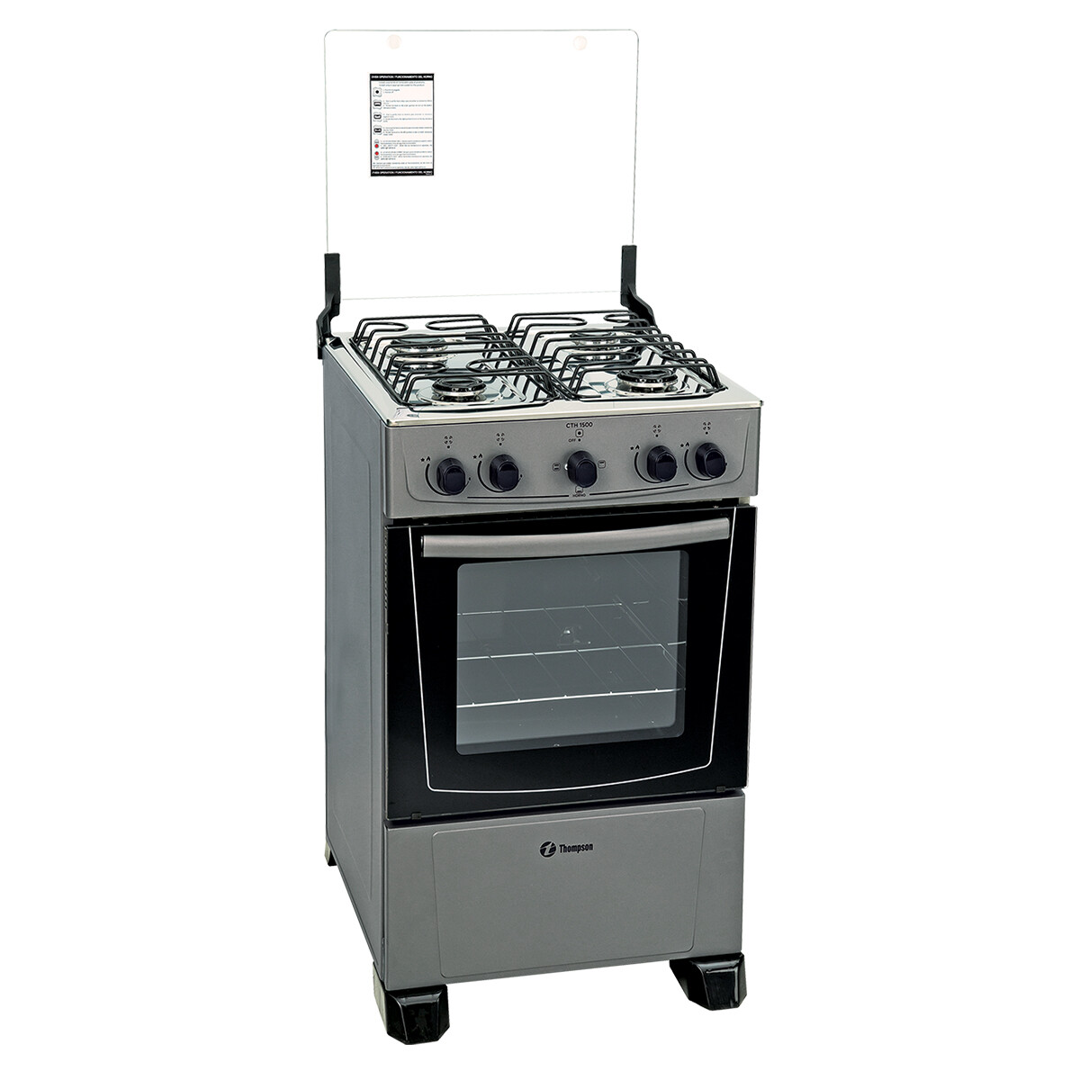 Cocina Thompson Cth 1500 - COCINA THOMPSON COMBINADA CTH1500 TITANI 
