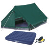 Combo Carpa 3/4 Personas + Colchón 2 plazas + Inflador Combo Carpa 3/4 Personas + Colchón 2 plazas + Inflador