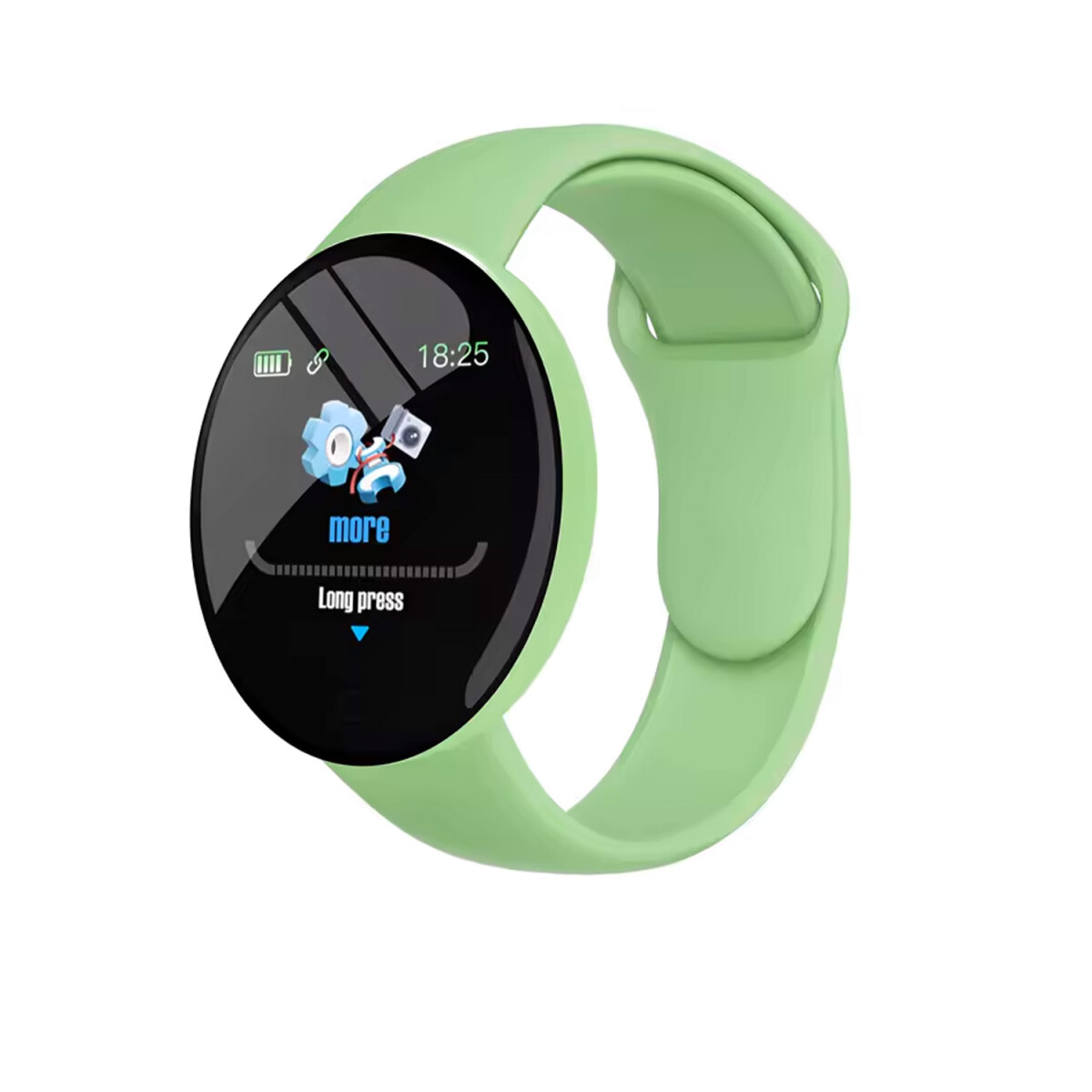 SmartWatch Unisex Bluetooth Alarma Deporte Música - Verde 