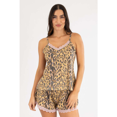 Rosette Lace Pj Africa