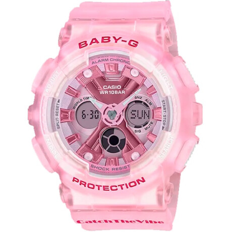 Reloj CASIO BA130CV-4ADR en Resina Rosa Esfera 40mm 0
