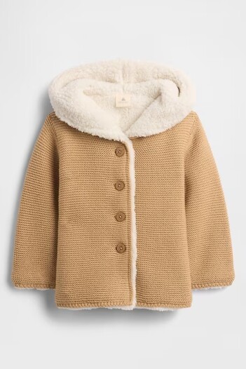 Canguro Garter Con Corderito Bebé Brannan Brown