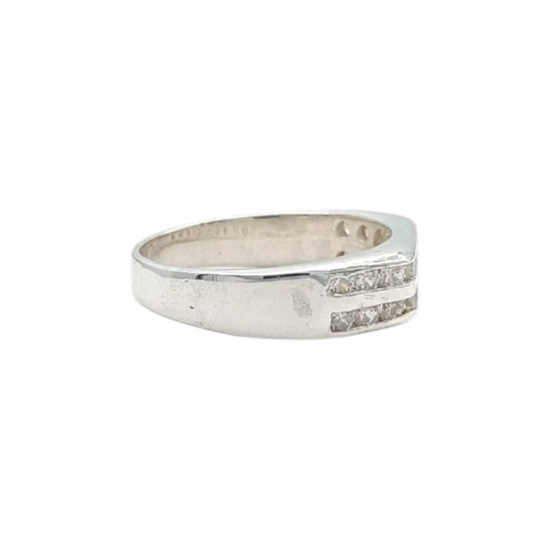 Anillo Dos Líneas-Plata 925-Con Zirconia-AN4610 conpiedra