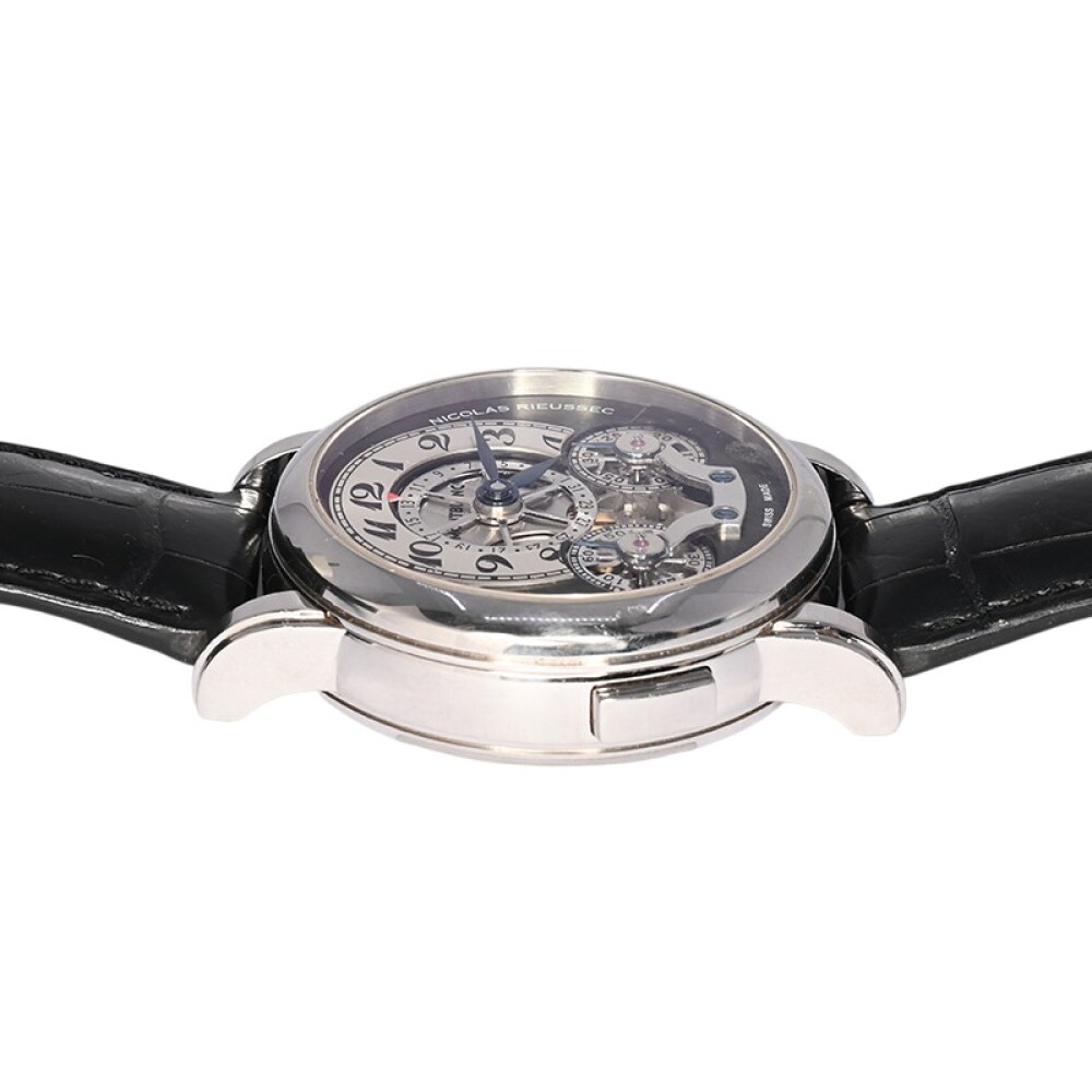 Montblanc Nicolas Rieussec 104981 Cronógrafo 43mm. Acero inoxidable brazalete cuero. Montblanc Nicolas Rieussec 104981 Cronógrafo 43mm. Acero inoxidable brazalete cuero.