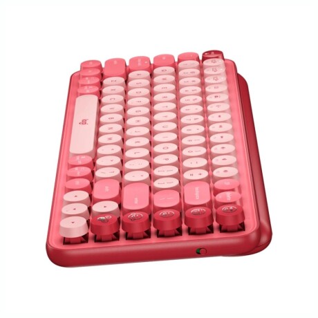 TECLADO LOGITECH POP KEYS NAL+BT Teclado Mecánico Inalámbrico LOGITECH Pop Keys BT - Coral Rose