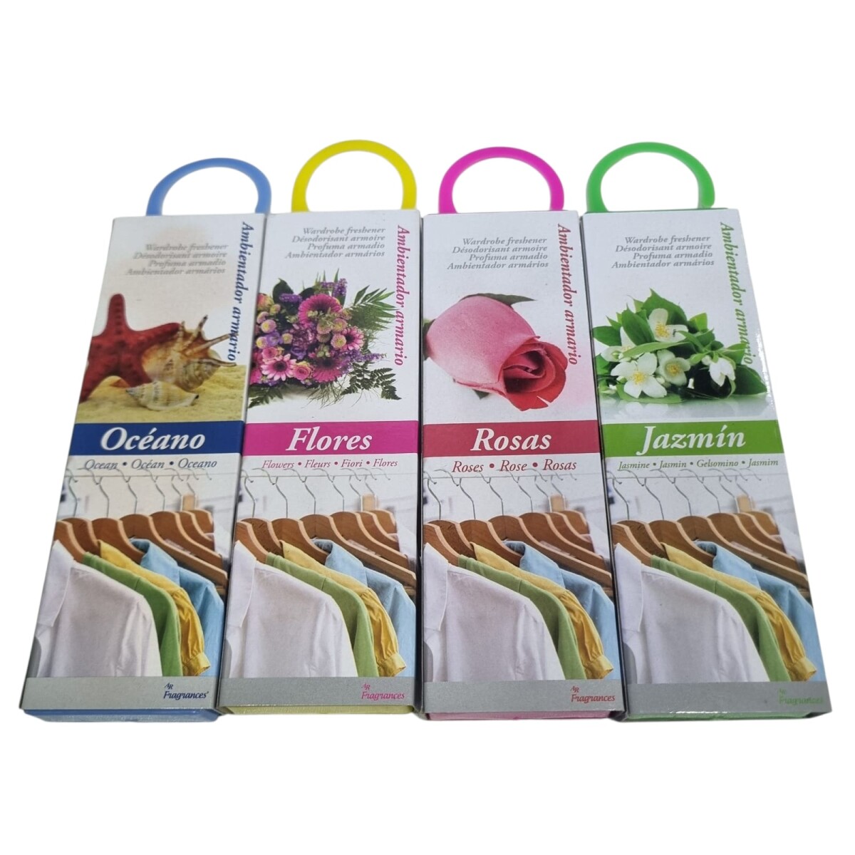 Percha aromática para armario x unidad