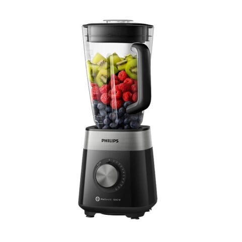 LICUADORA PHILIPS 2L HR2242 CON JARRA DE PLASTICO 1200W Negro