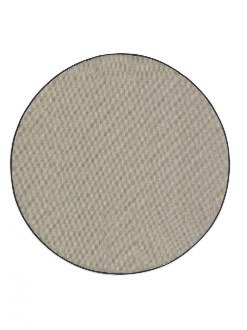 LINEO ALFOMBRA LINEO LIN/1965/H503/ 135CM DIAM MIDNIGHT BLUE/WOOL