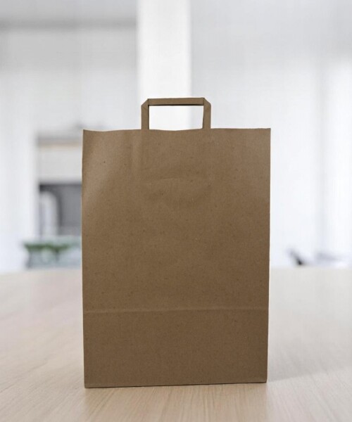 Bolsa lisa acuario 30x12x41 cm MADERA