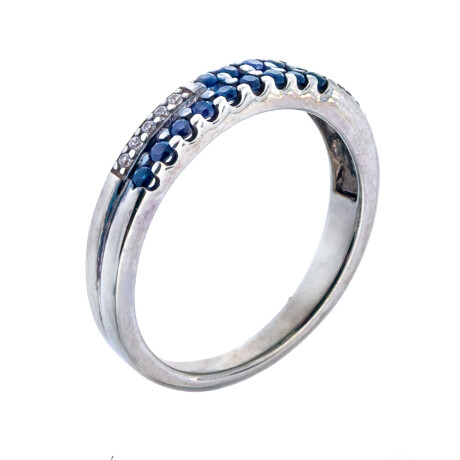 Anillo de plata 925 y circonias Anillo de plata 925 y circonias