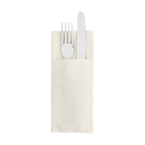 SERVILLETA MARFIL DRY COTTON AIRLAID CANGURITO 33x40 - 50 uds Servilleta Marfil Dry Cotton Airlaid Cangurito 33x40 - 50 Uds