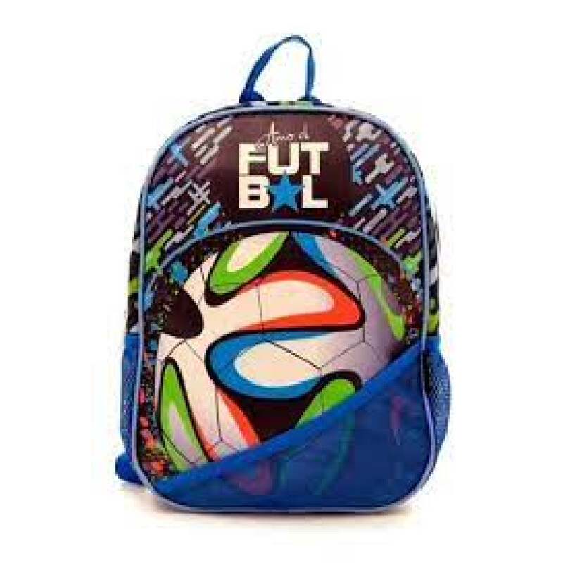 Mochila Jardin Escolar Pelota Amo El Futbol Phi Phi Bags Color Azul Mochila Jardin Escolar Pelota Amo El Futbol Phi Phi Bags Color Azul