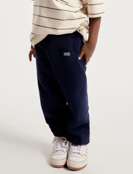 PANTALÓN BABUCHA INFANTIL CON PUÑO ELASTIZADO AZUL