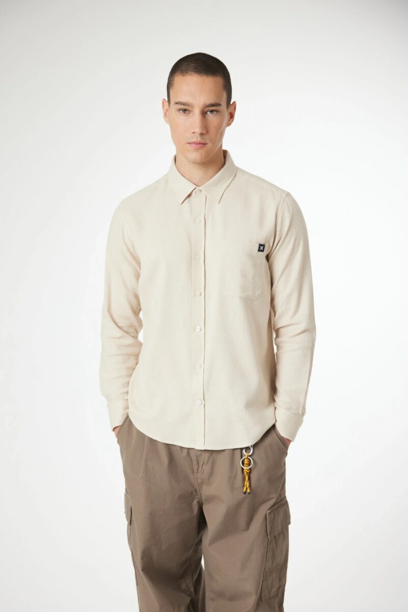JOURNAL OVERSHIRT Blanco