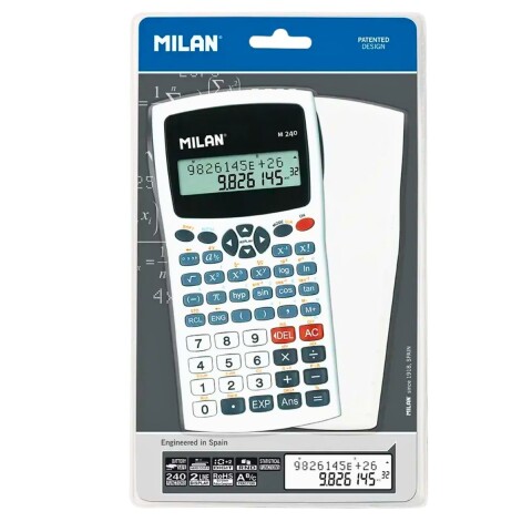 CALCULADORA CIENTIFICA MILAN M240 CALCULADORA CIENTIFICA MILAN M240