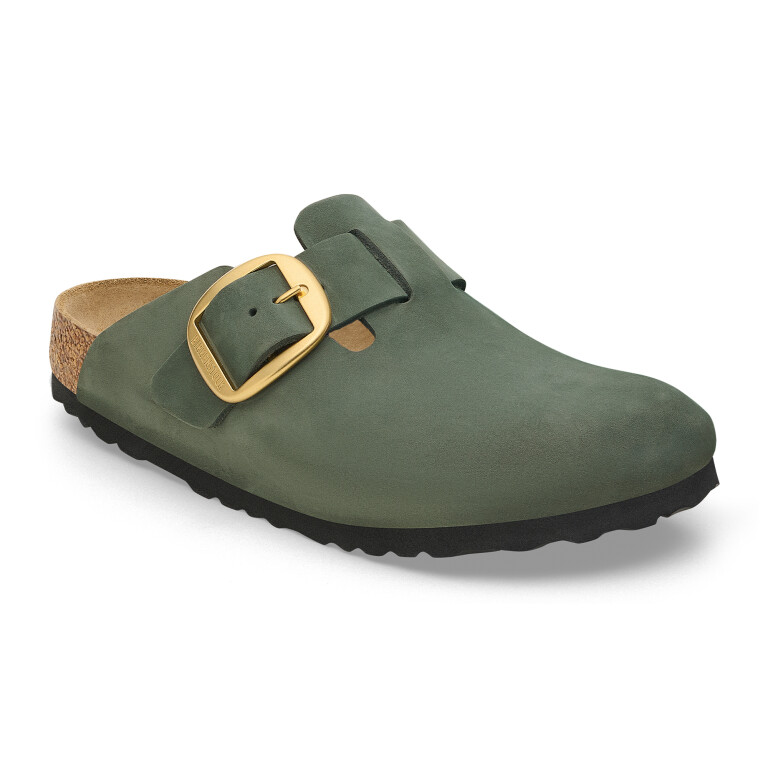 Zueco Boston Big Buckle LENB - Estrecho Verde