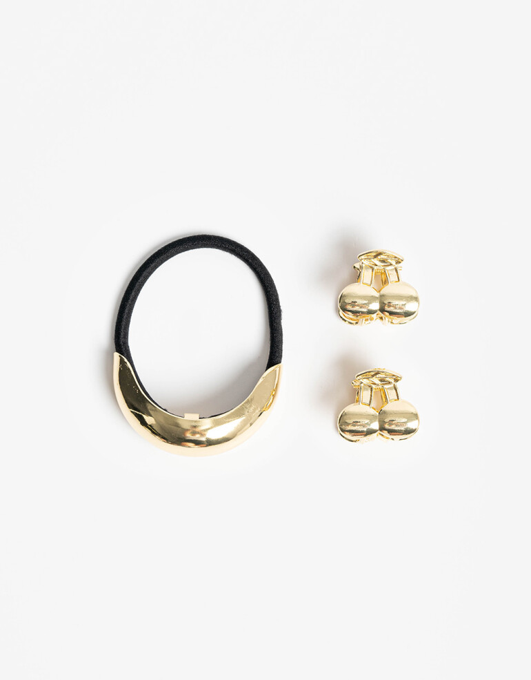 Accesorios Pelo Set Varios Set De Accesorios De Pelo - Dorado