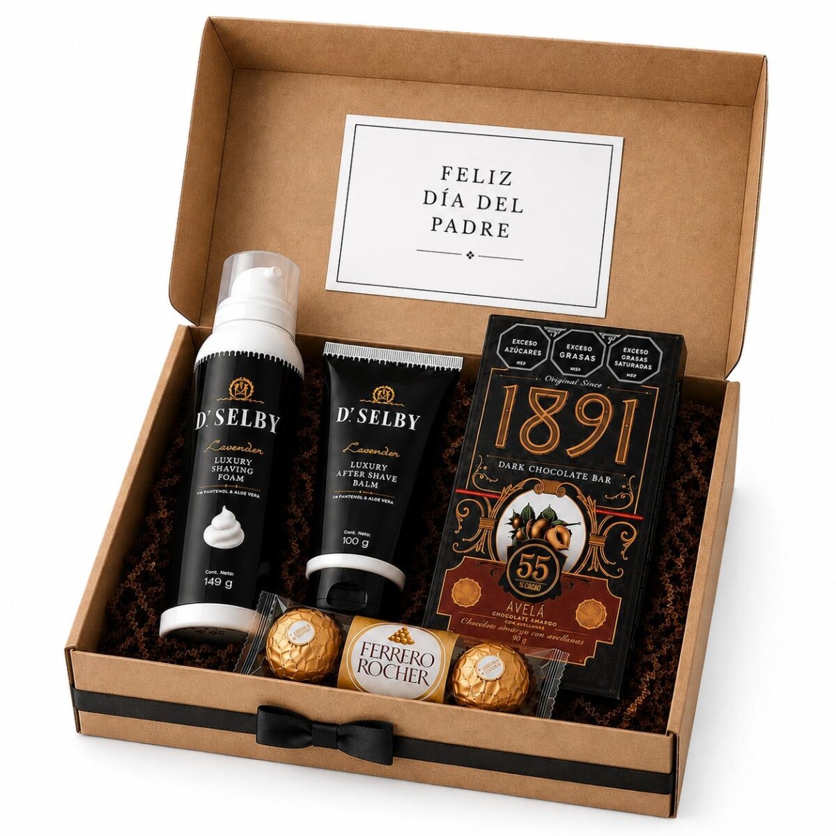 Box Spa para Papá con Chocolates 