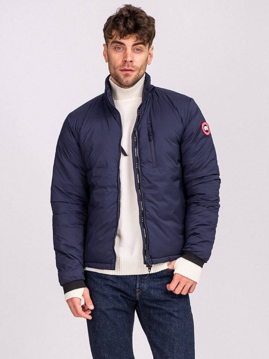 Canada Goose -Campera rellena de plumas, Lodge Jacket - Azul 