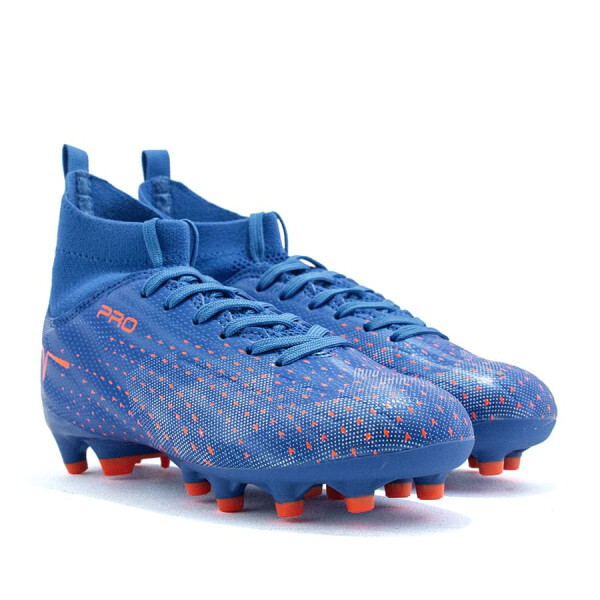 Championes Muvem Futbol Pro de Niños - BEL-TB2301FG Azul-naranja