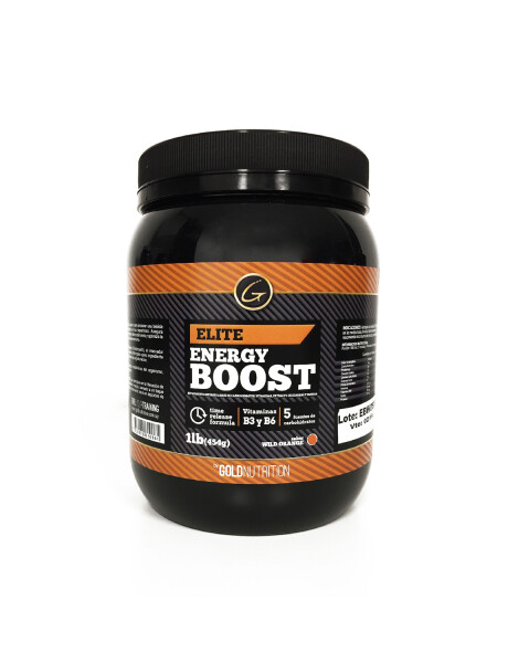 Suplemento Gold Nutrition Elite Energy Boost 1Lb Wild Orange