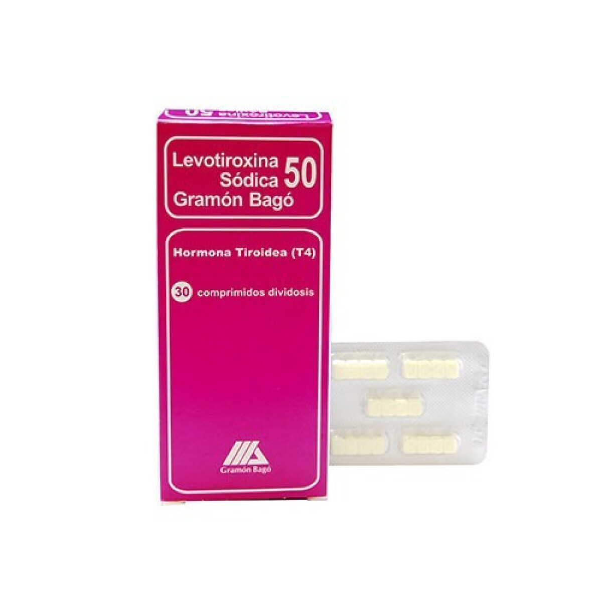 Levotiroxina Bago 50 Mcg 30 Comp. 