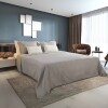 Colcha Queen | 2 Plazas - Montblanc 2,30x2,60m Gris Cinza