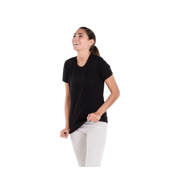 REMERAS T-SHIRT MC WMN BASICOS - TOPPER NEGRO