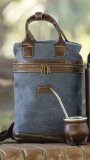 KIT MATERO NORTH STAR AZUL DENIM CON CHOCOLATE