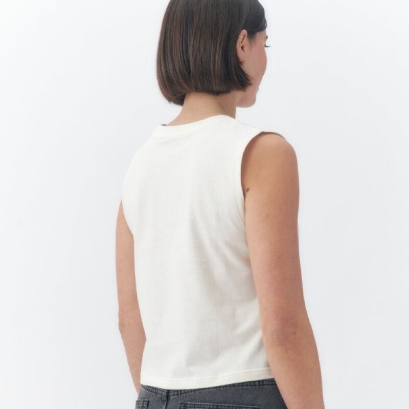 Musculosa Dama Roxy Crudo