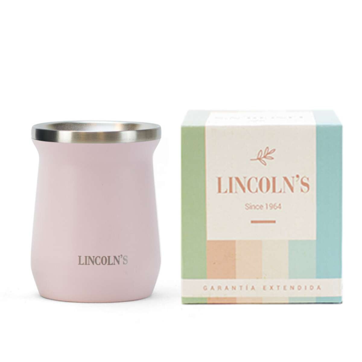 Mate Acero Inoxidable Cefeo - Rosa Pálido 