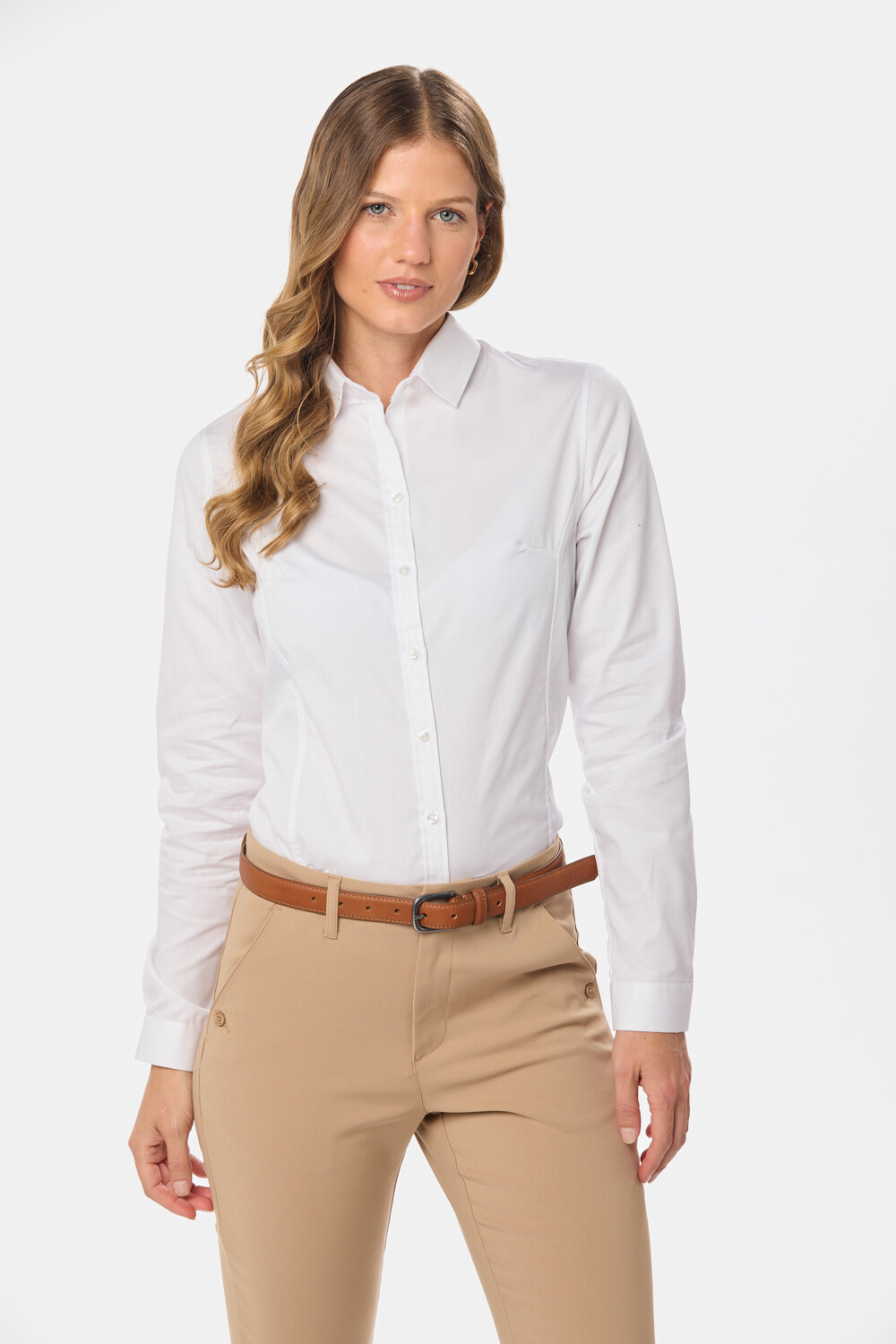 CAMISA LISA Blanco