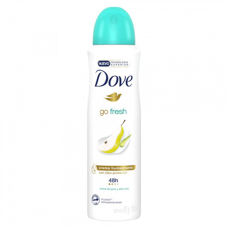 Desodorante en aerosol Dove go fresh pera y aloe vera