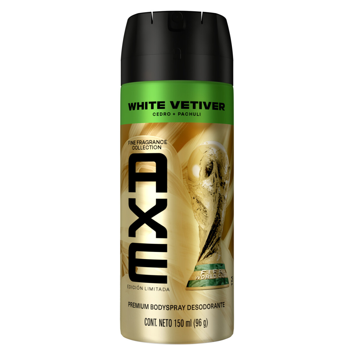 Desodorante en Aerosol AXE FIFA White Vetiver 150ml 