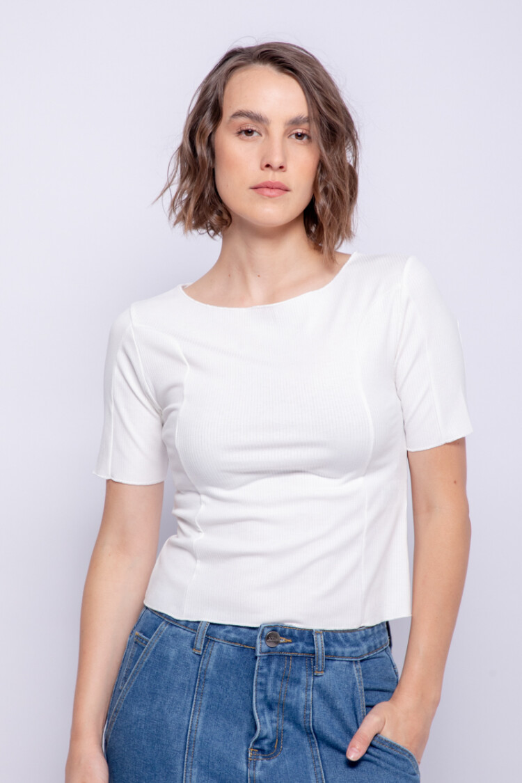 REMERA NICOLETTA Blanco