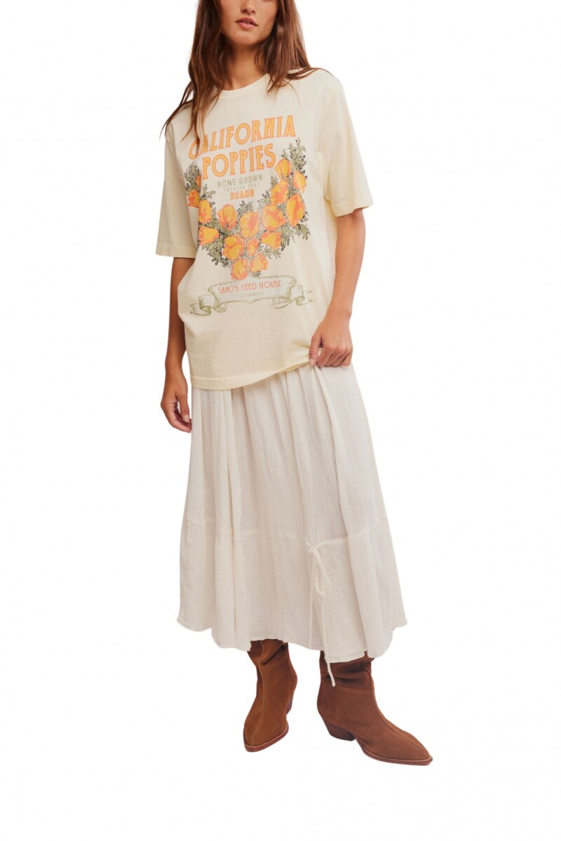 REMERA HARVEST Amarillo