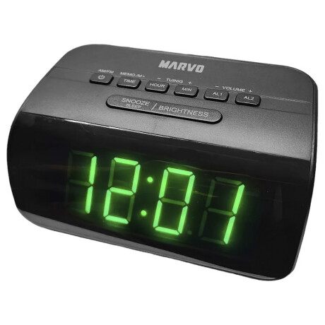 Radio Reloj Digital con AM/FM Marvo HAR-001 Radio Reloj Digital con AM/FM Marvo HAR-001