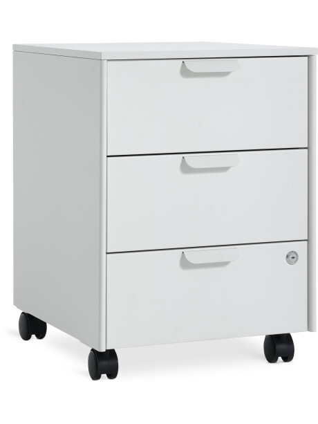 Cajonera KLINTHOLM 3 cajones blanco Cajonera KLINTHOLM 3 cajones blanco